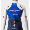 Wielershirt 2022 Quick-Step Alpha Vinyl Thermal Blauw Wit